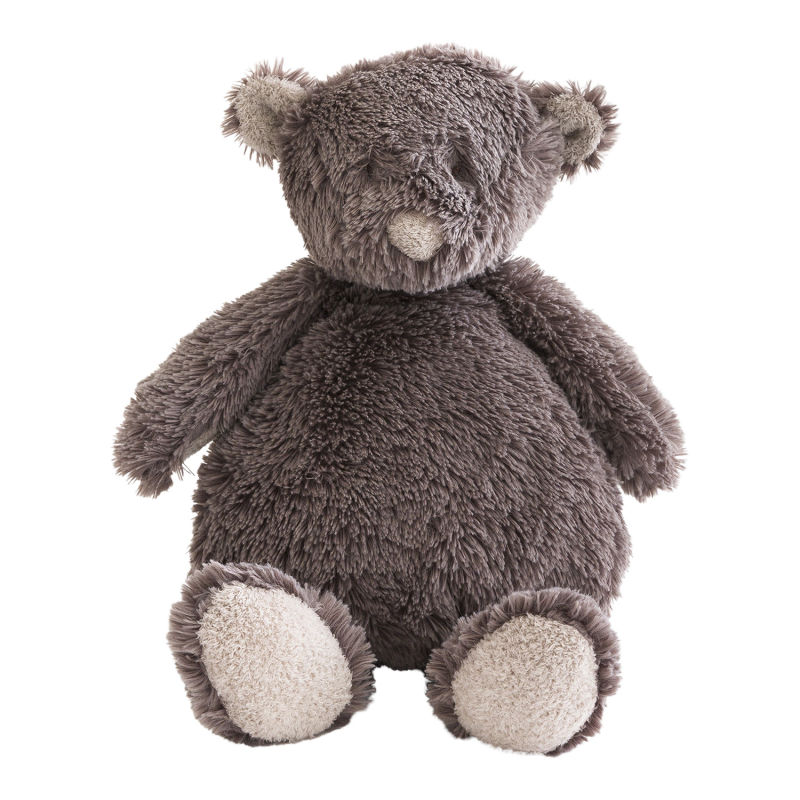  - noann lours - peluche m marron foncé 30 cm 